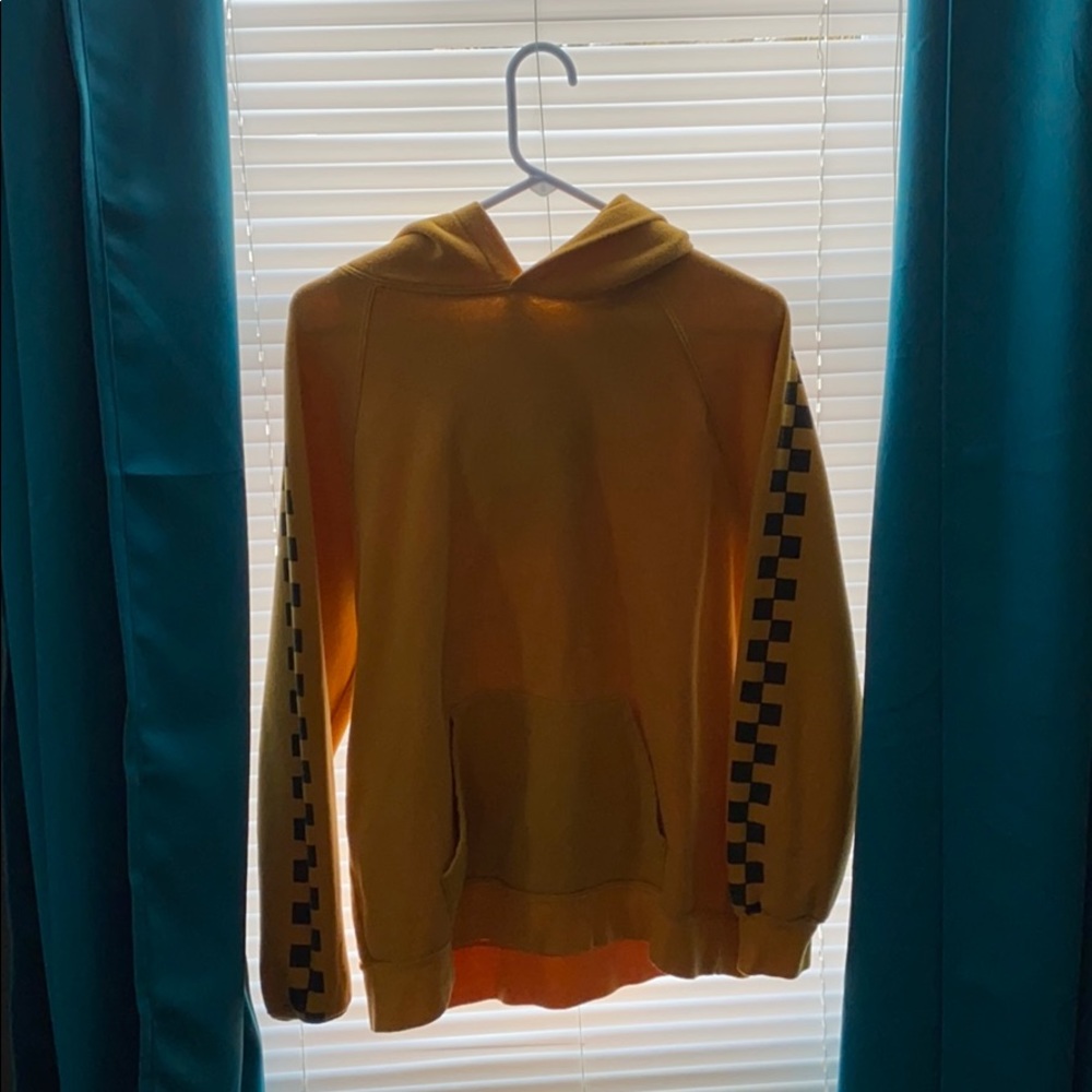 Yellow hoodie